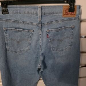 Levi's Light Blue Straight Leg Jeans